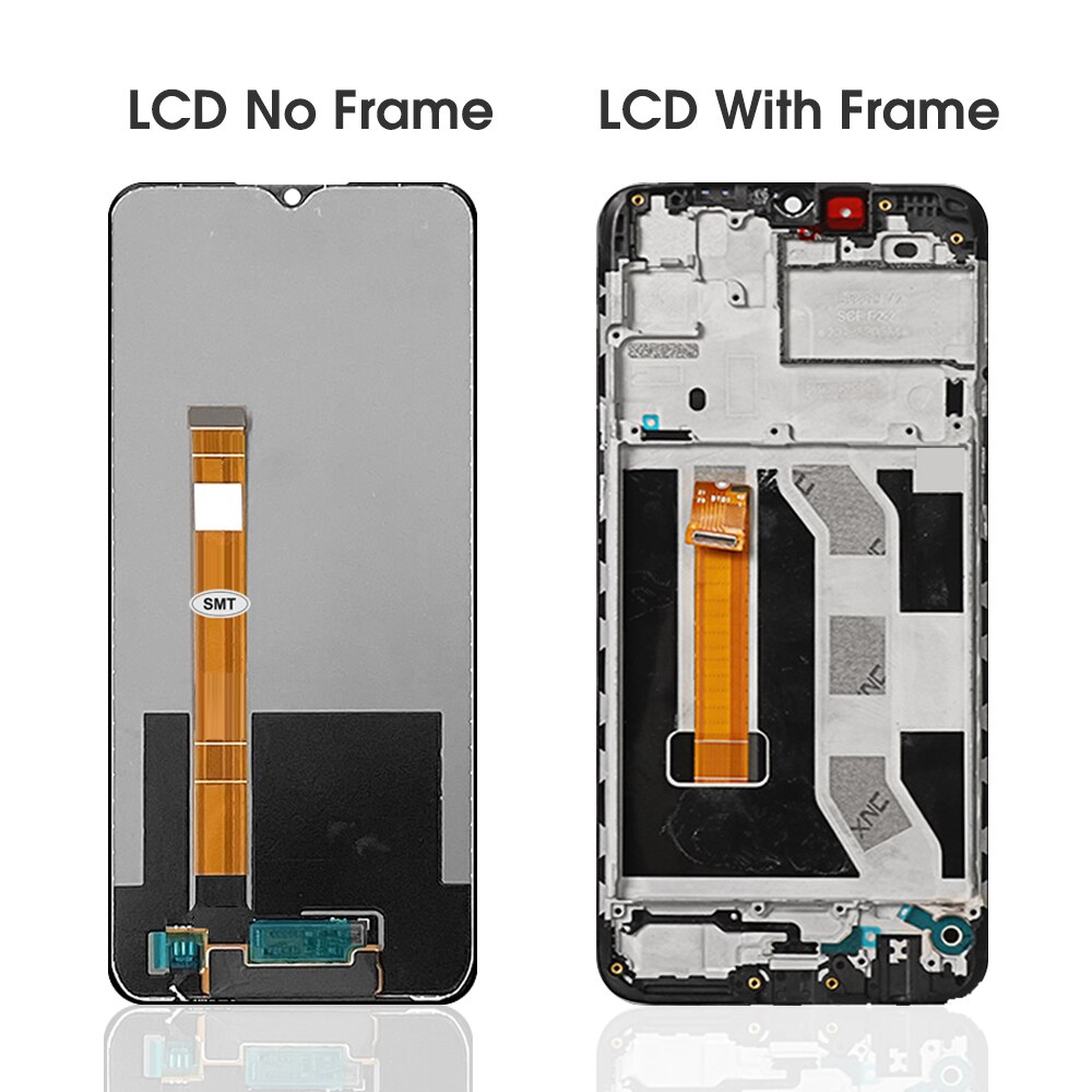 6.5 &#39;&#39;Original LCD Für Realme C3 RMX2027 RMX2021 RMX2020 LCD Anzeige Mit Rahmen Digitizer Touchscreen Für OPPO Realme c3 LCD