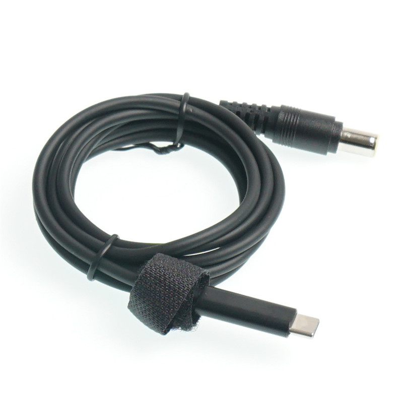 USB-C a Lenovo 7,9x5,5mm * 0,9mm punta redonda Cable de carga PD