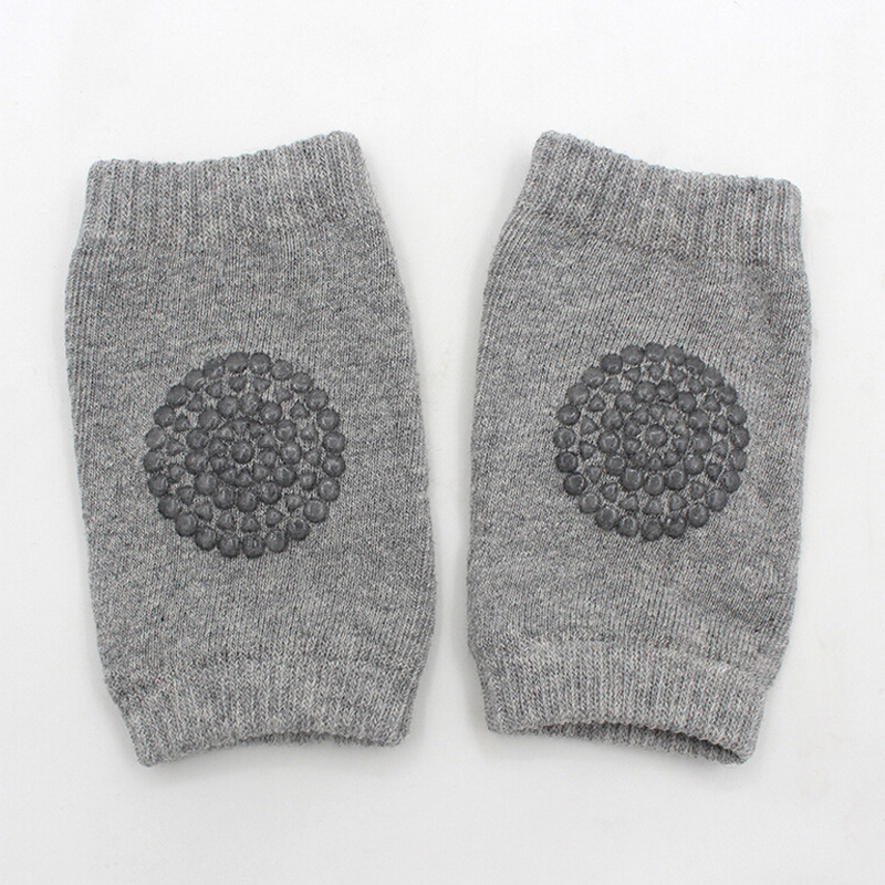 Helen115 Lovely Baby Kids Meisjes Jongens Veiligheid Kruipen Elleboog Kussen Soft Knee Pads Protector: GRAY