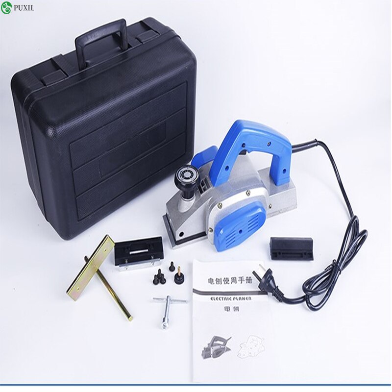 Wood Planer 220V Electric Handheld Planer 1000W High-Power Multi-Function Table Planing Machine DIY Woodworking Tool