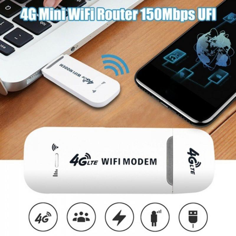 4g 3g usb wifi modem carro mini universal 100mbps roteador adaptador hotspot adaptador de rede sem fio cartão demodulador para escritório em casa