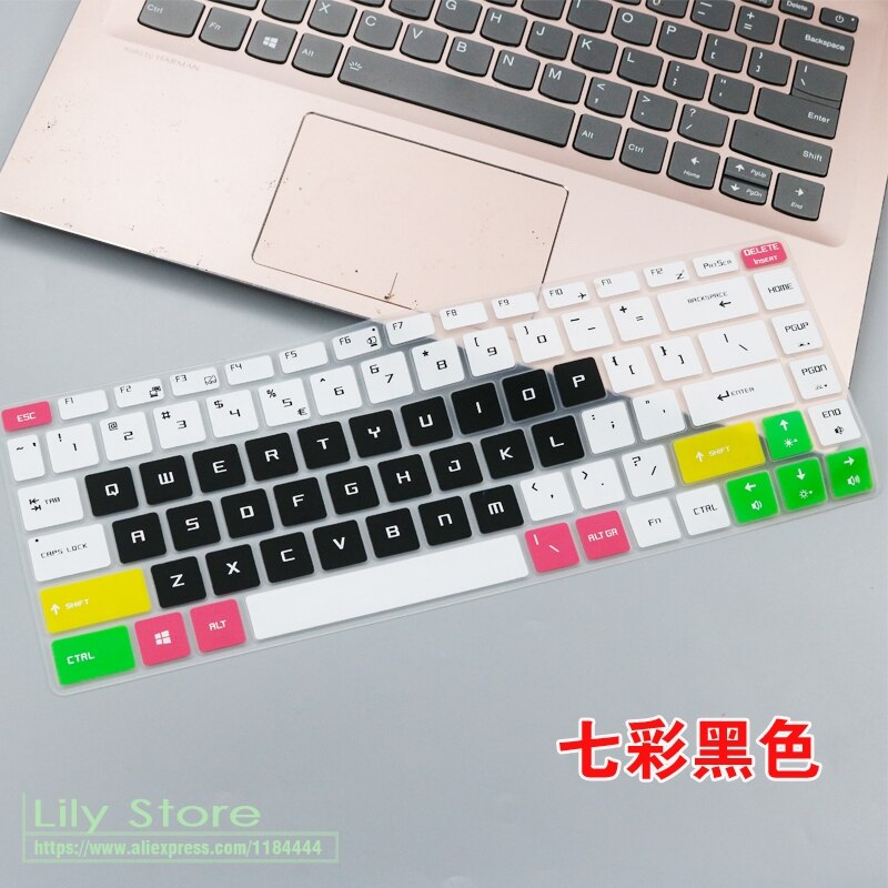 Funda de silicona para teclado de ordenador portátil, para MSI modern 14 A10M A10RB A10RAS 14 pulgadas: candyblack