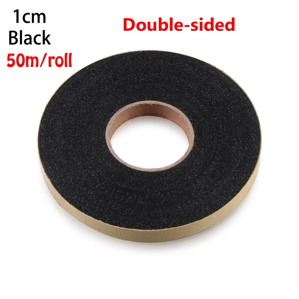 50/100M Black & White Wonder Web Iron On Hemming Tape Double Faced Adhesive Fabric Roll Clothes Sewing Turn Up Hem DIY Craft