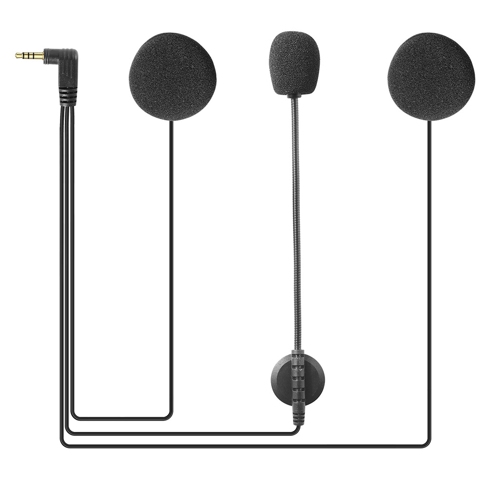 Motorcycle Intercom Headset Bluetooth-Compatible Motorcycle Intercom Earphone BT Motorcycle Interphone for V4 V6 Headset
