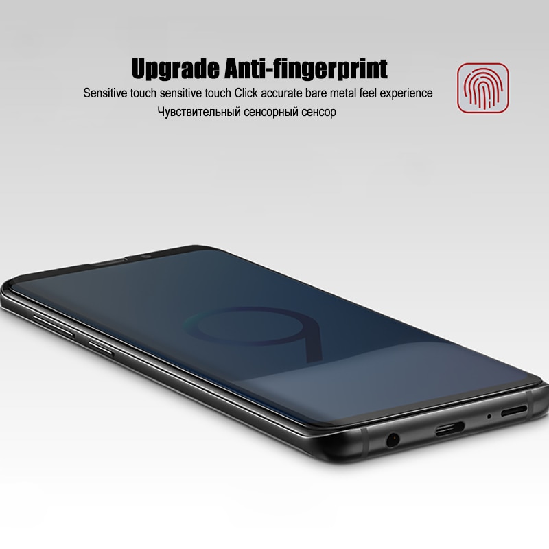 Full Glue Curved UV Liquid Tempered Glass For Samsung Galaxy S8 S9 S10 Plus S20 Ultra Note 8 9 10 Screen Protector Case Film