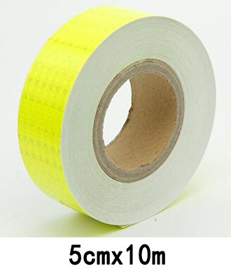 5cm x 10m naklejki odblaskowe rowerowe ostrzeżenie o bezpieczeństwie odblaskowa folia odblaskowa świecąca naklejka bar rower akcesoria: SZARY