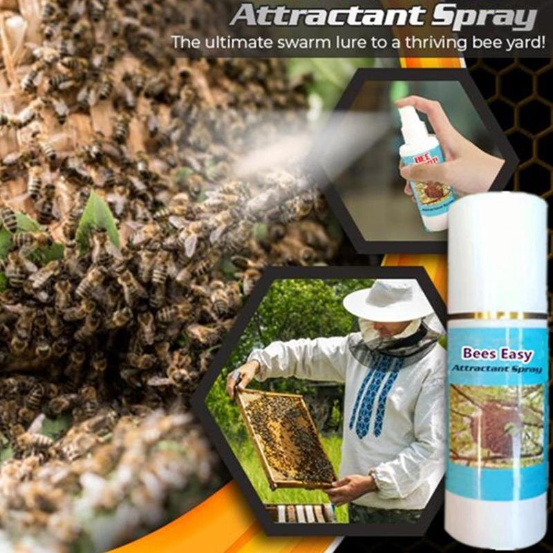 60ml essaim commandant leurre appât miel abeille ruche piège apicole miel outil Pots B1N5