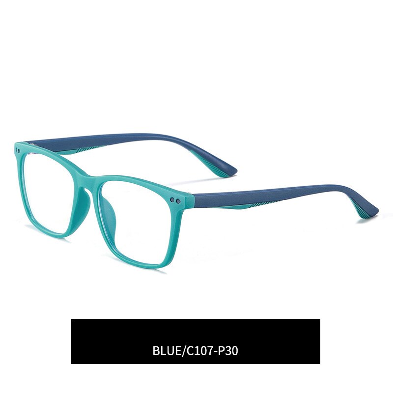 Locksoso anti blåt lys stråling briller til børn børn dreng pige computerspil briller blue ray briller oculos infantil: Blå  c107-p30
