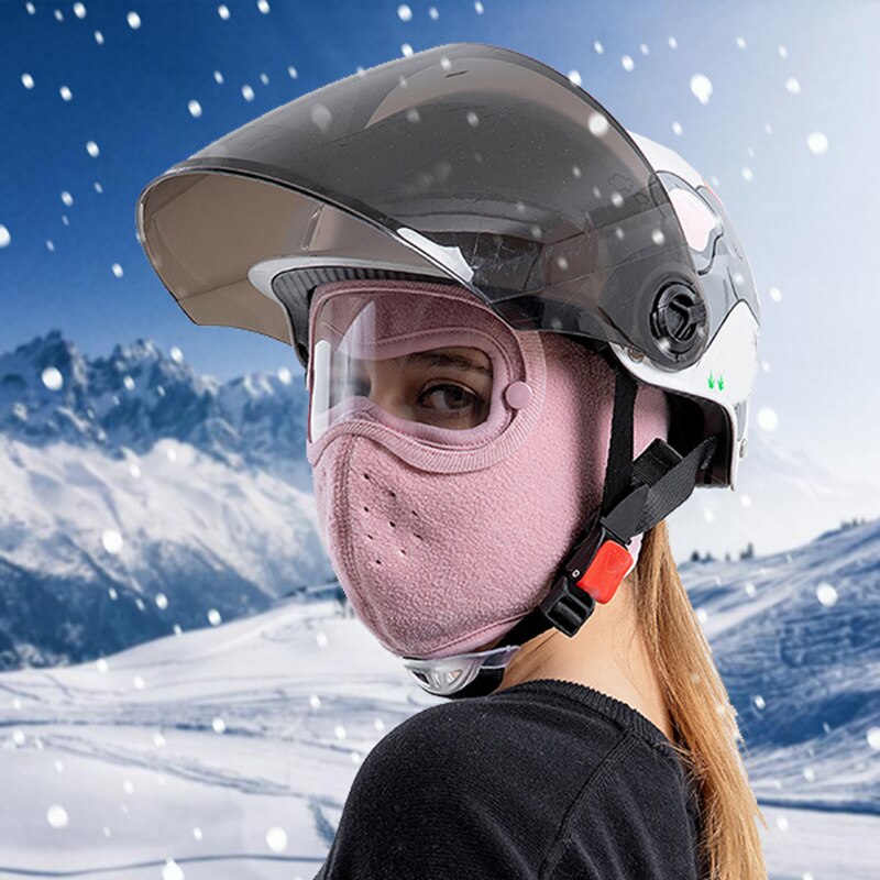 Facial Protection Anti-Fog Dust-Proof Full Face Protection Headgear with Removable Goggles NIN668