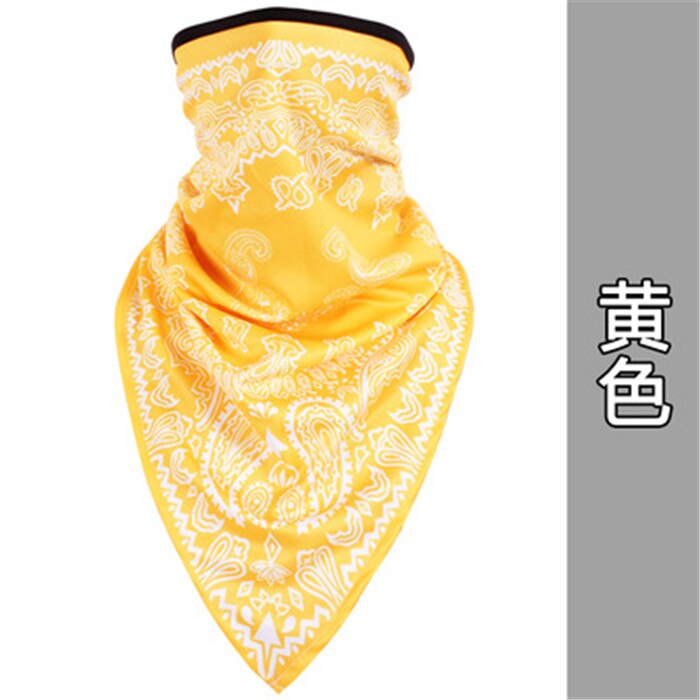 Mode Hip Hop Cashew Bloem Driehoek Magische Sjaal Bandana Straat Skateboard Gezichtsmasker Sjaal Fiets Sjaal Masker: 11