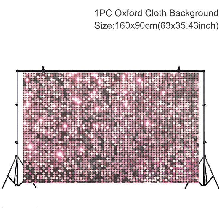 1.6M Bright Gold Glitter Birthday Party Background Wedding Decor Wall Backdrop Curtain Birthday Party Decoration Baby Shower: Backdrop 2