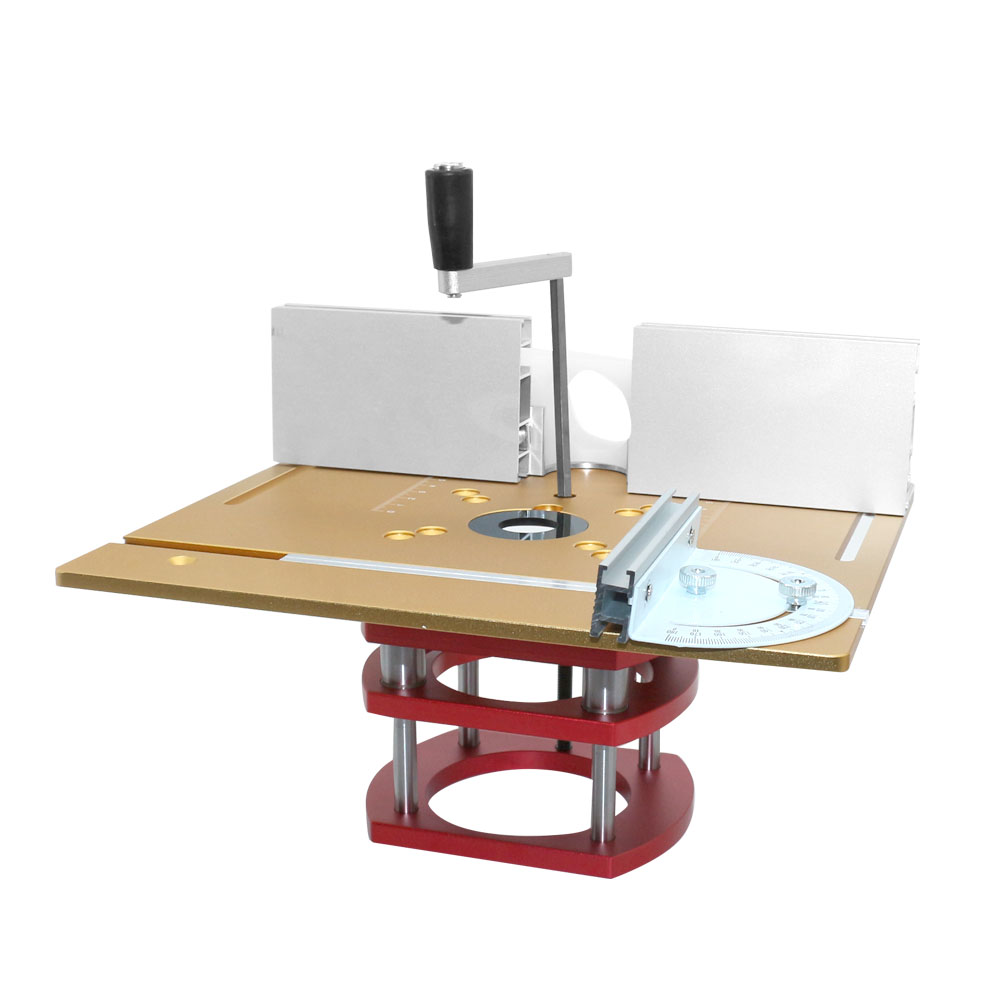Inzetplaat voor houtbewerkingsfreestafel, hefbasis, freeslift voor motoren met een diameter van 65mm inch, voor houtfreeswerkbanken.