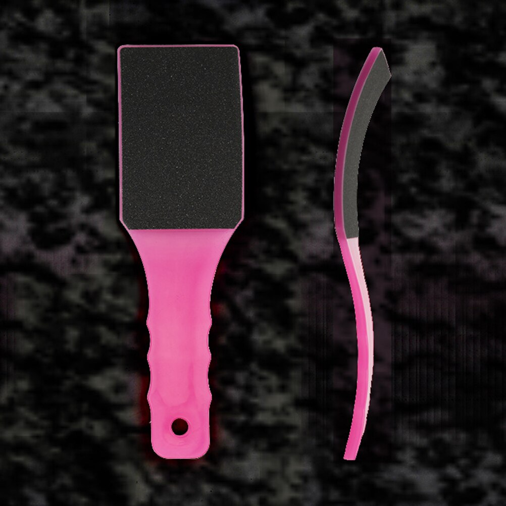 Double-sided Pedicure Foot File Exfoliating Brush Feet Rasp Foot Care Tool (Random Color)