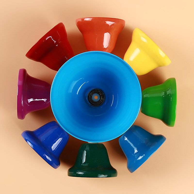 Baby Percussie Speelgoed School Handbells Multicolor Helder Geluid Multifunctionele Octaaf Onderwijs Instrument Hand Bell Voor Kids