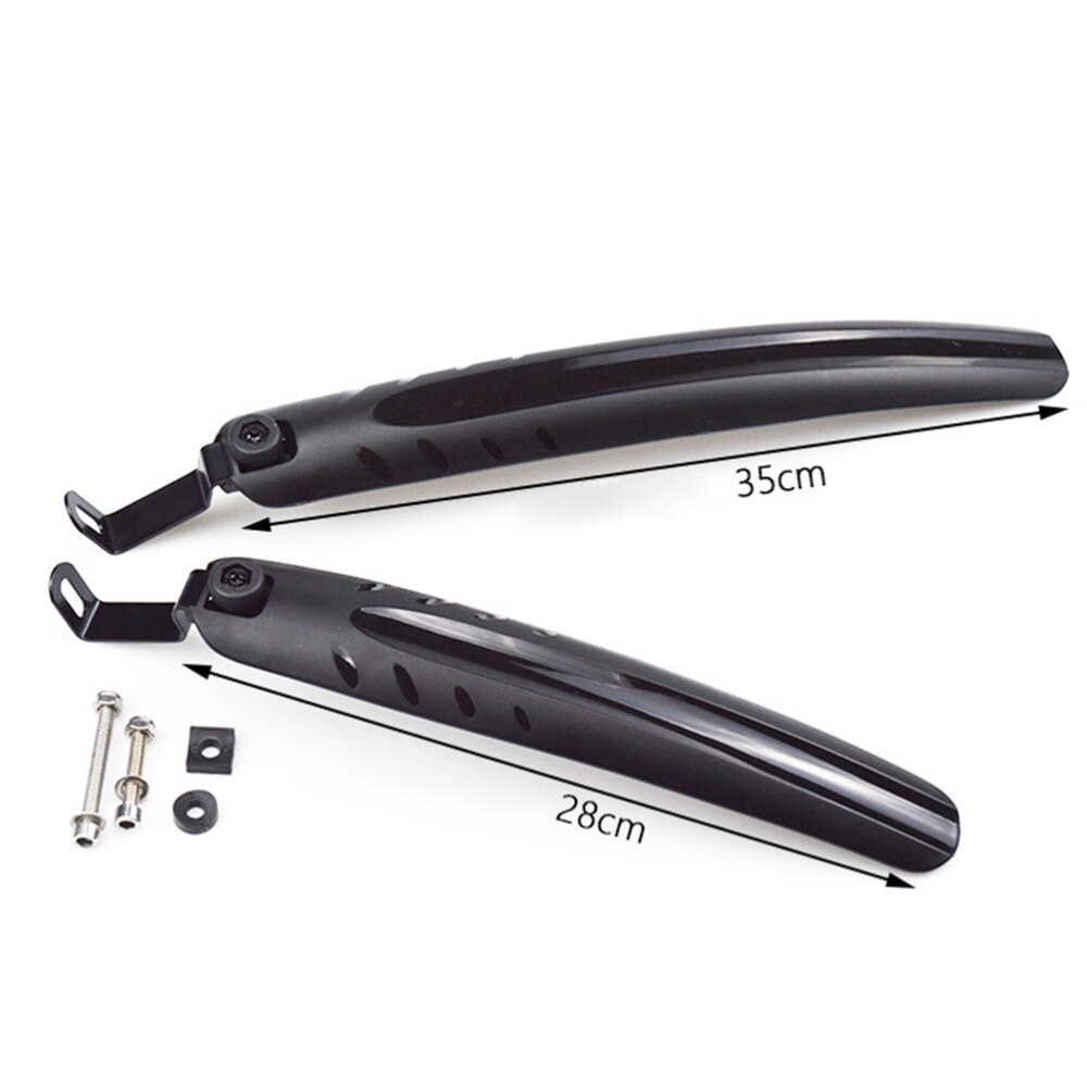 2 Stuks Opvouwbare Fiets Guard Mountainbike Voor Achter Quick Release Fietsen Mud Guard (Geschikt Voor 40-46cm Wiel Diameter)