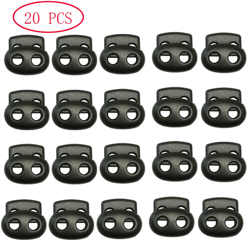 Draw String Adjuster 50/20PC 5mm Hole Spring Cord Locks Plastic Toggle ... – Vicedeal