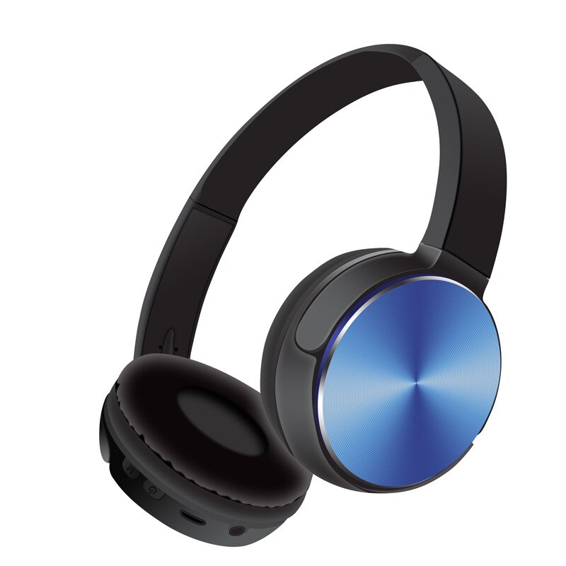 Fanshu Bluetooth Kopfhörer Sport Stereo Hände Frei Kopfhörer Über Ohr Drahtlose Musik Headset Unterstützung TF Karte FM Radio Mit Mic