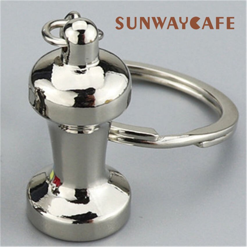 Espresso Coffeeware Accessoires Sleutelhanger Koffie Machine Handvat Moka Pitcher Sleutelhanger Draagbare Creatieve Barista Koffie Sabotage: O