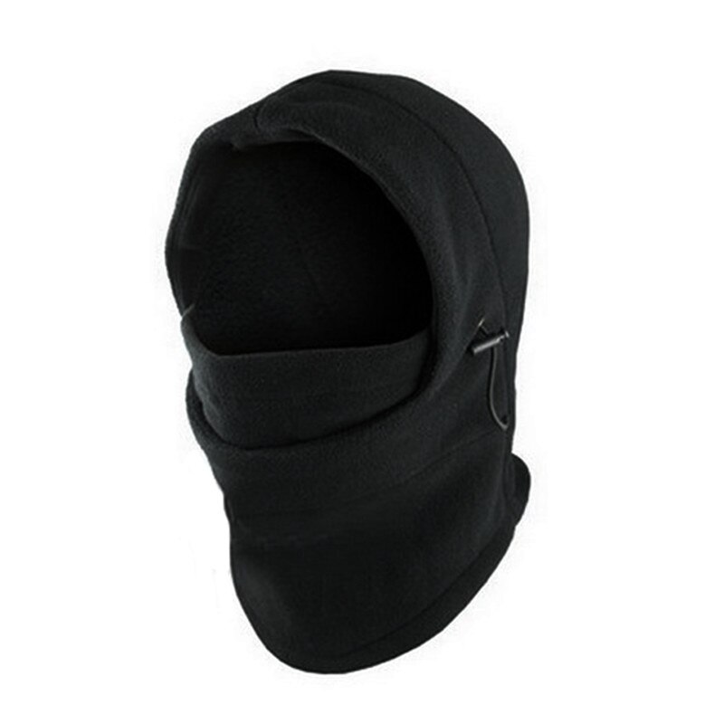 6 in 1 Neck Balaclava Winter Face Hat Fleece Hood Ski Mask Warm Helmet Clothing Accessories INS 2T5T$$