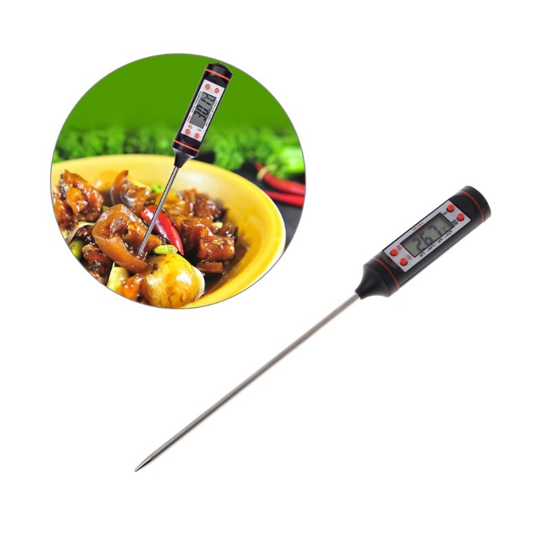 Matolja matlagning kött bbq sond digital termometer temperatur kök 77ud
