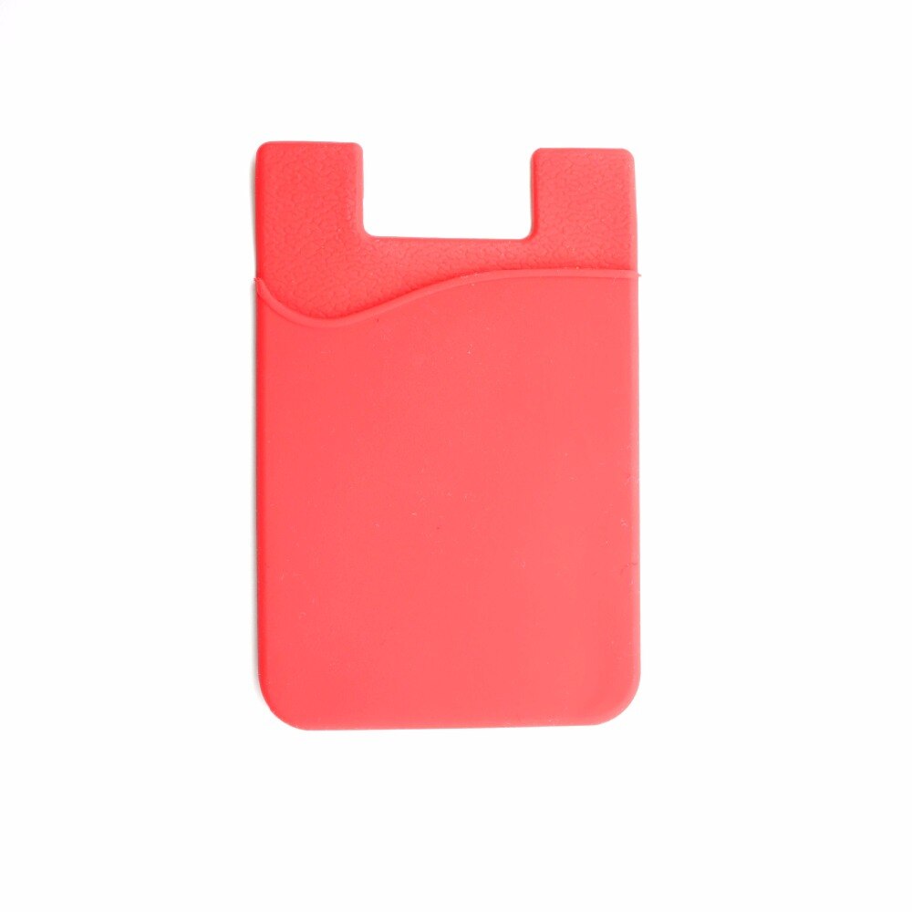 1PC belle adhésif autocollant couverture arrière porte-carte étui pochette pour téléphone portable
