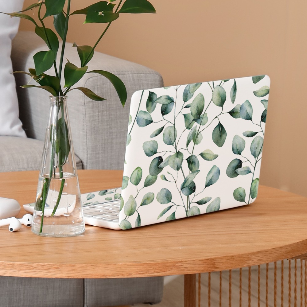 Naklejki na laptopa 16 cale diy, wodoodporne, dekoracyjne, skórki na notebooka, skórki z pvc, do komputerów mac/hp/dell/lenovo/acer: Zielony