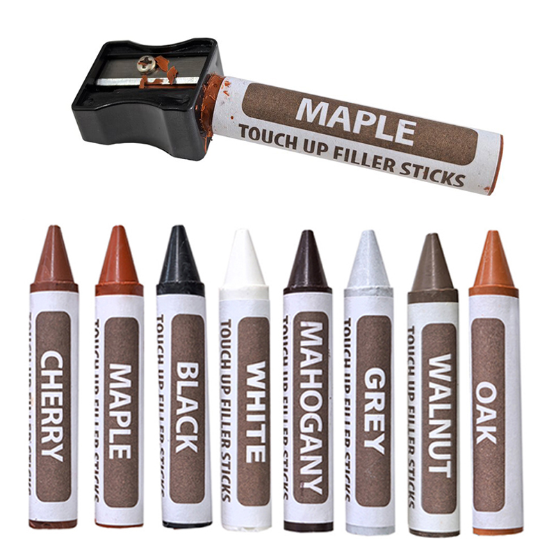 8 Colors Waterproof Furniture Touch Up Paint Tools Scratch Stain Paint Peeling Repair Marking Pen Large Capacity Marker Pen