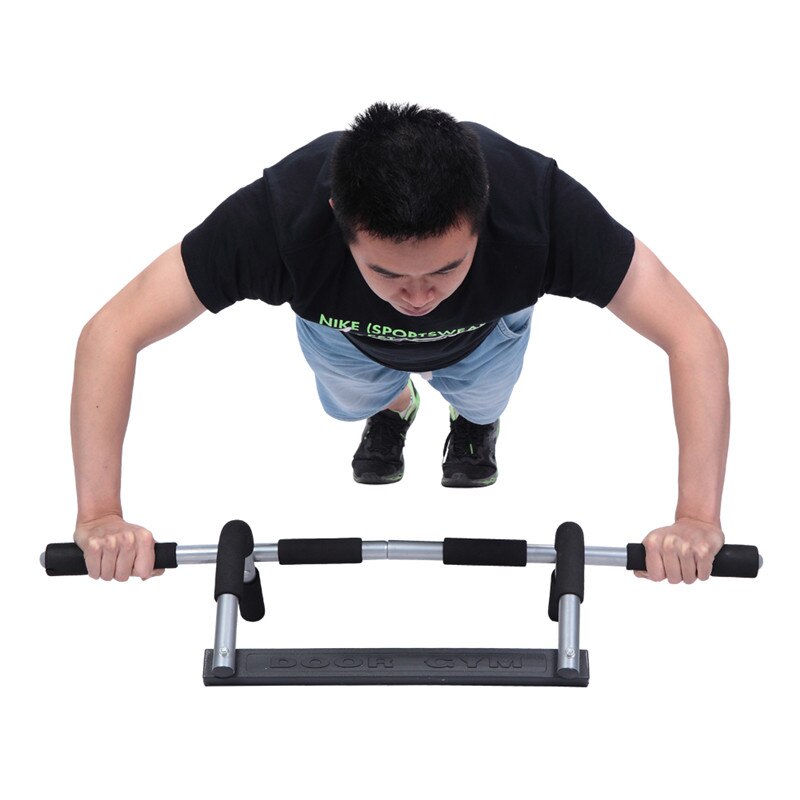 Xc lohas dør vandret stang til hjemmet justerbar hage op stangramme multifunktionel pull up bar dør gym bar fitness udstyr