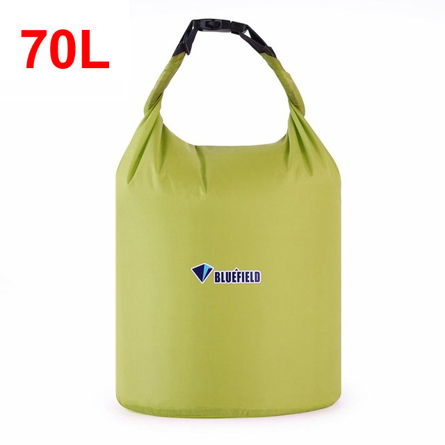Bluefield 40L 70L Outdoor Waterproof Bag Dry Bag Sack Waterproof Floating Dry Gear Bags For Boating Fishing Rafting Swimming: Orange