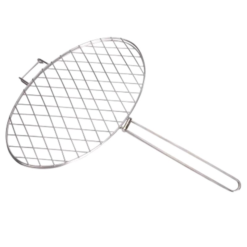 Rvs Barbecue Mesh Barbecue Mesh Clip Barbecue Gereedschap Bbq Gegrilde Vis Clip: Default Title