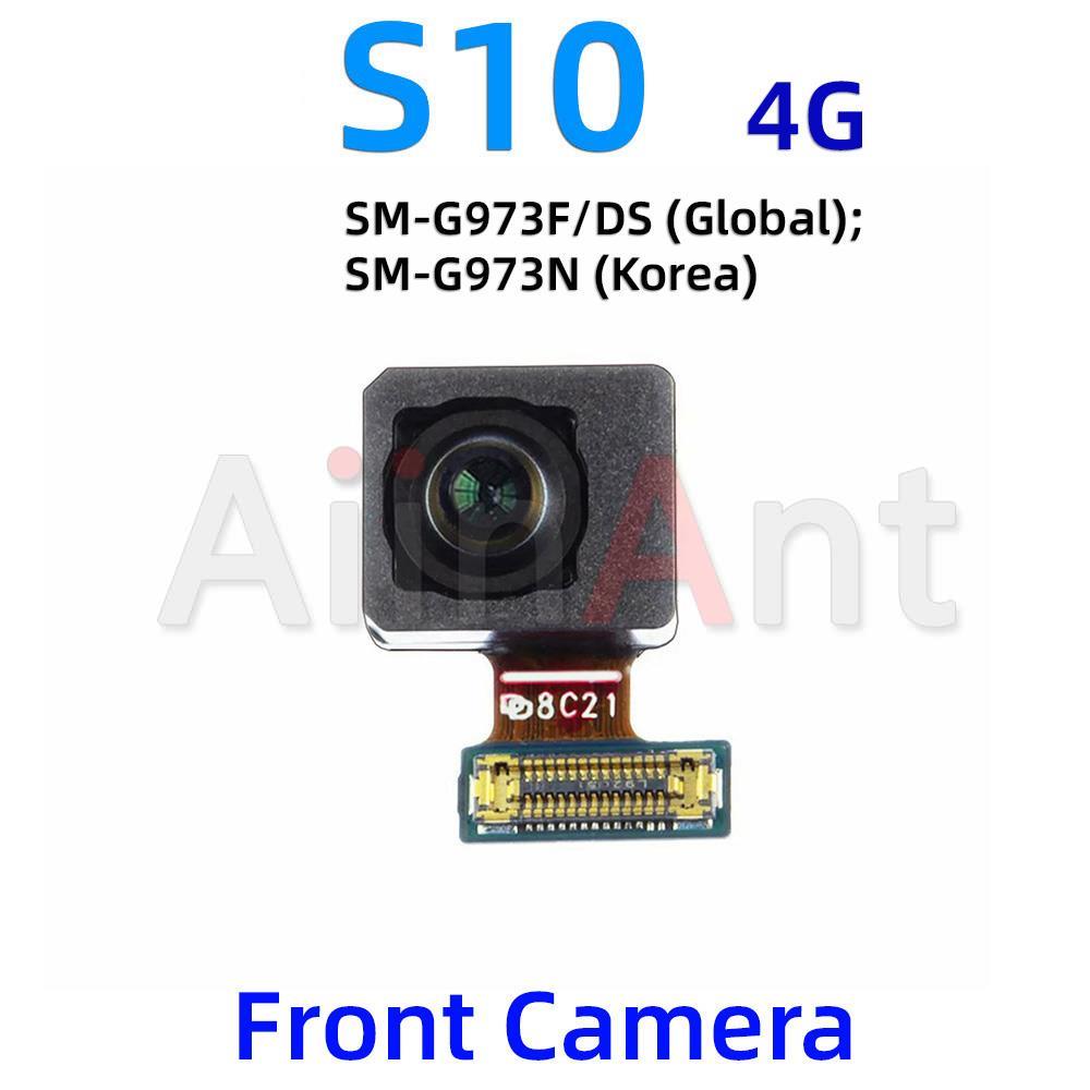 Originálny hlavný zadný fotoaparát pre samsung galaxy  s10 plus lite e  s10e g970 g973 g975 g977 g770 horný predný flex kábel fotoaparátu: S10 predné -f