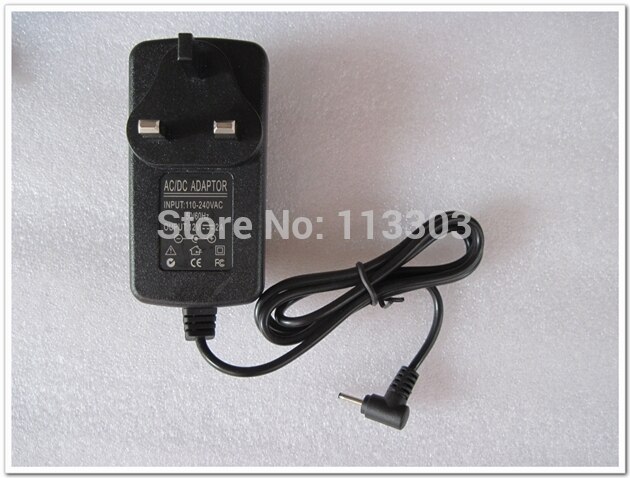 Uk tablet oplader adapter 12v 2a 2.5 x 0.7mm 2.5mm voeding voor tablet pc cube  u30 gt 2 u9 gt 5 ainol hero chuwi  v9 visture  v97 hd