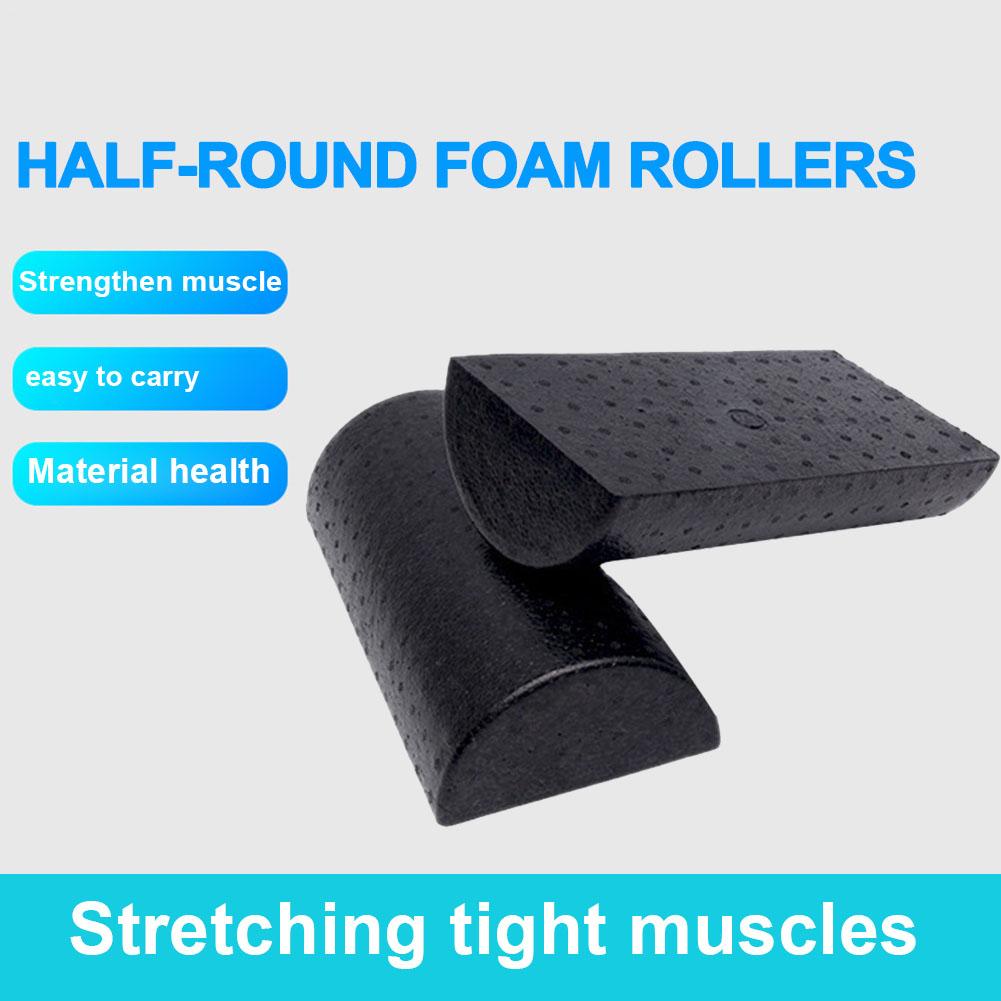 30Cm Half Ronde Eva Massage Foam Roller Voor Yoga Pilates Fitness Apparatuur Balance Pad Yoga Blokken Met Massage Drijvende punt