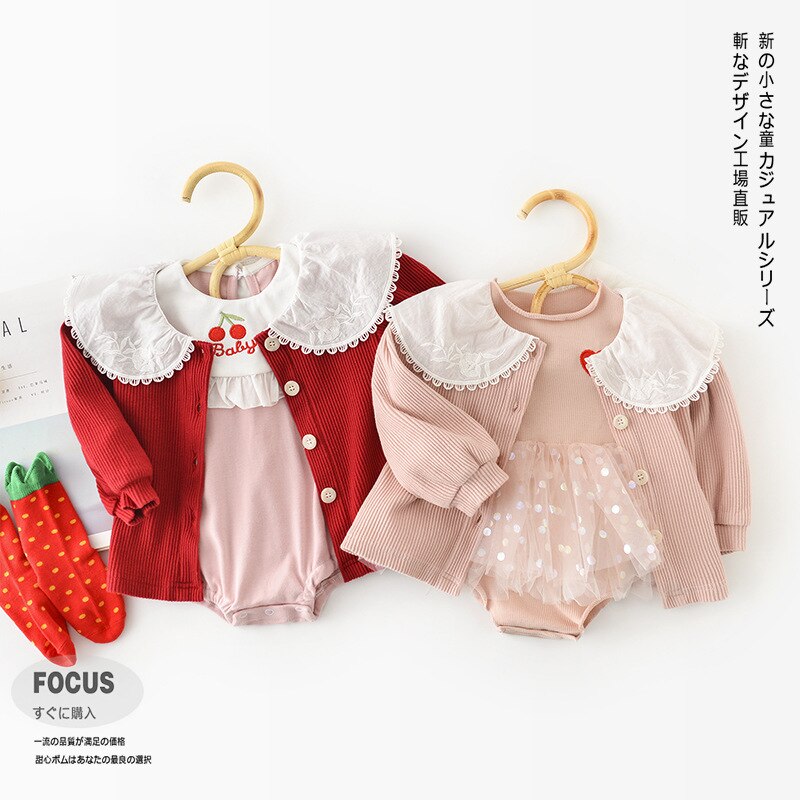 Automne enfants veste enfant en bas âge bébé garçons filles Costume Sweatershirt tricot manteau et vestes Outfuts beaux vêtements doux