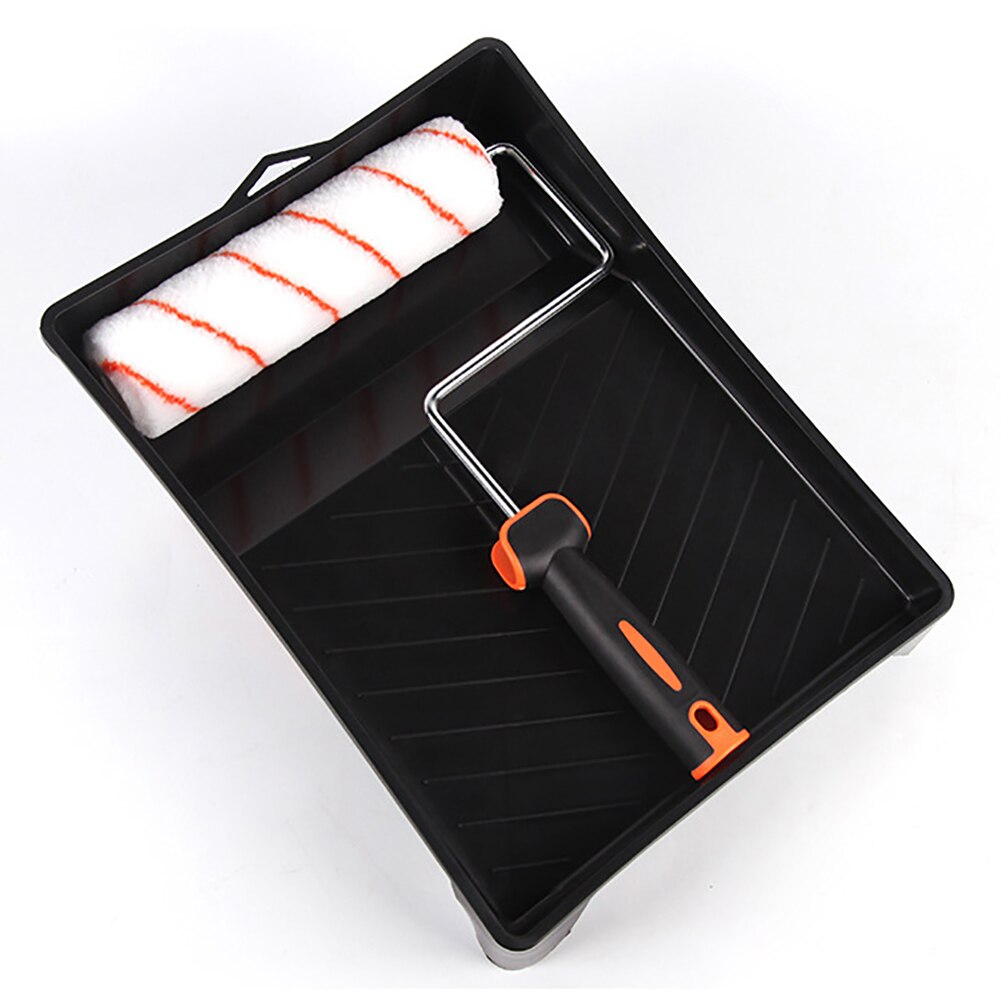 8pcs Multi-functional DIY Paint Roller Brush Set Handle Tool Home Use Wall Brushes Home Repair Wall Ornament Painting Brush Tool