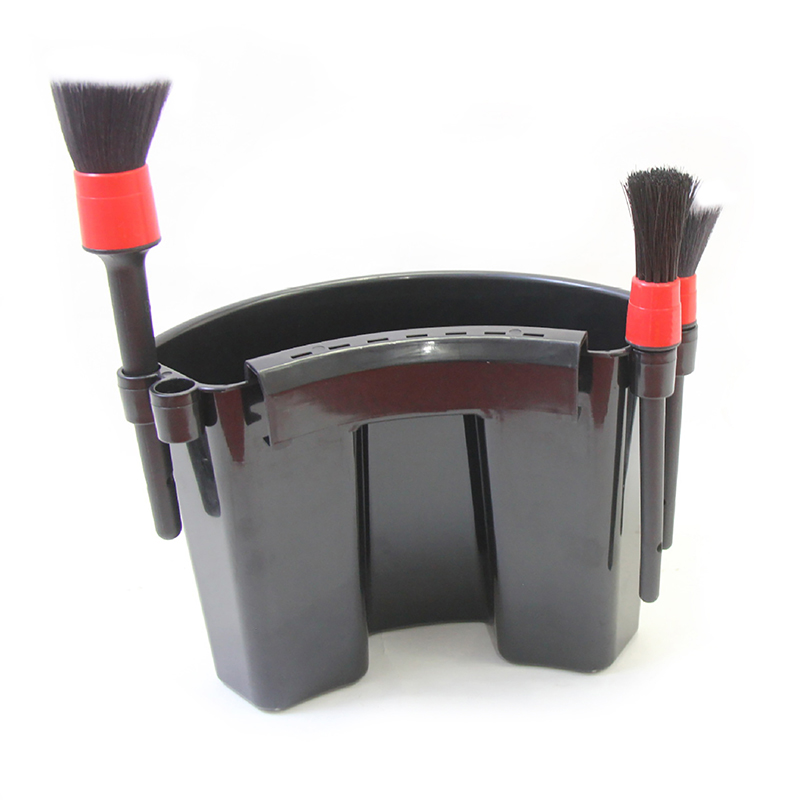 EvaluCar-Kit de Rangement Rapide et Facile, Outils de Détail Universels, Serviettes, Brosses, Gant, Baril Externe, E27: Incolore