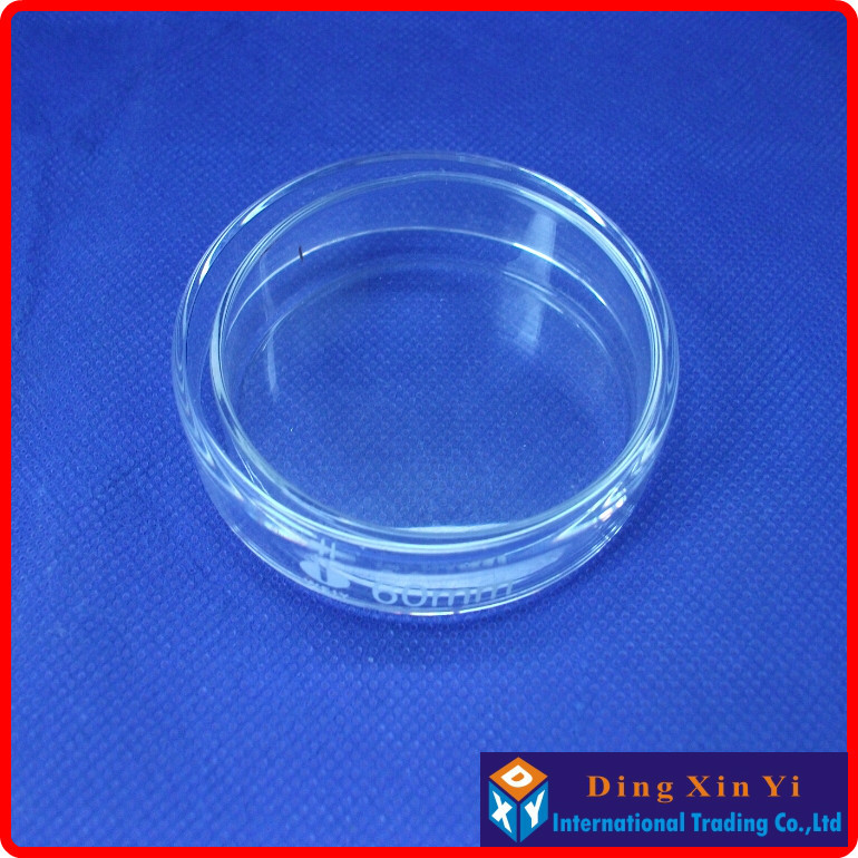 (8 Stuks/partij) 60Mm Hoge Borosilicaatglas Petrischaal, Glas Cultuur Schotel, En Hoge Temperatuur Weerstand