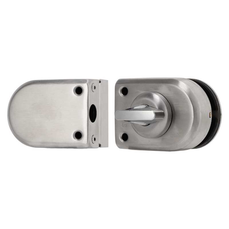 Glass Door Lock Shower Door Lock Double Opening for Kitchen for Home for Office