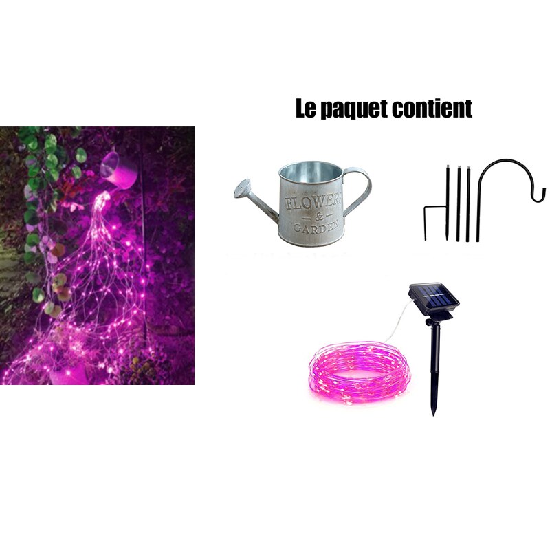 Tuin Decoratie Licht Outdoor Ster Type Solar Douche Tuin Art Licht Decoratie Outdoor Tuinieren Gazon Lamp Led Outdoor: Solar energy2-1