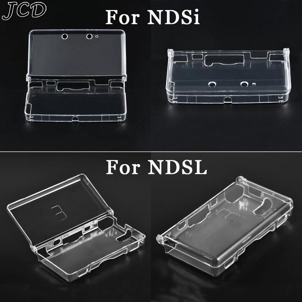JCD-funda protectora de plástico transparente para Nintendo DSL NDS Lite NDSL, para consola DSi NDSi
