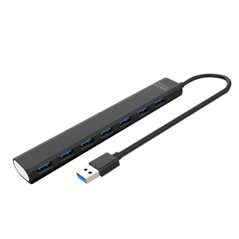 High Speed 5GBPS USB Separator 3.0 Hub 7 Ports with Independent Switch Expansion Hub USB3.0: Default Title