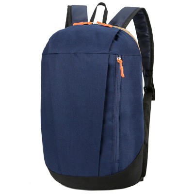 Sport de plein air Mini sac à dos 10L sacs pour femmes hommes garçon fille Daypack résistant à l'eau léger Portable décontracté: Black