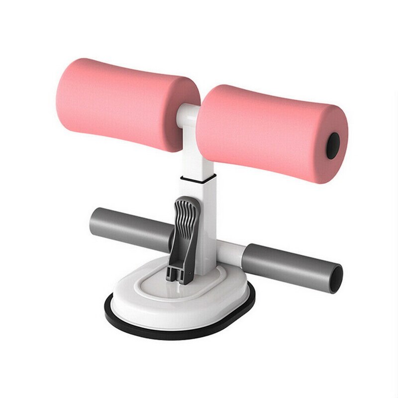 Assis barre Assistant de plancher Support d'exercice rembourré soutien de la cheville assis-Up formateur équipement d'entraînement pour la salle de sport à domicile Fitness voyage équipement: Orange