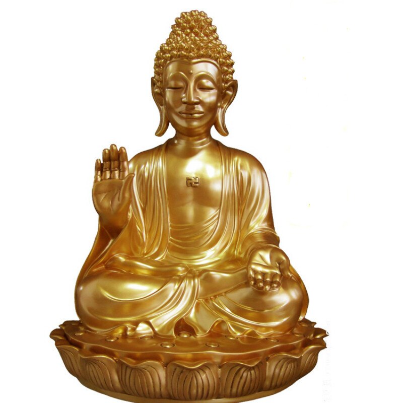 Pintura acrílica dorada de 300ml, estatua de Buda de alta gama para exteriores, resistente al agua, pintura dorada con brillo, pintura acrílica pintada artesanal