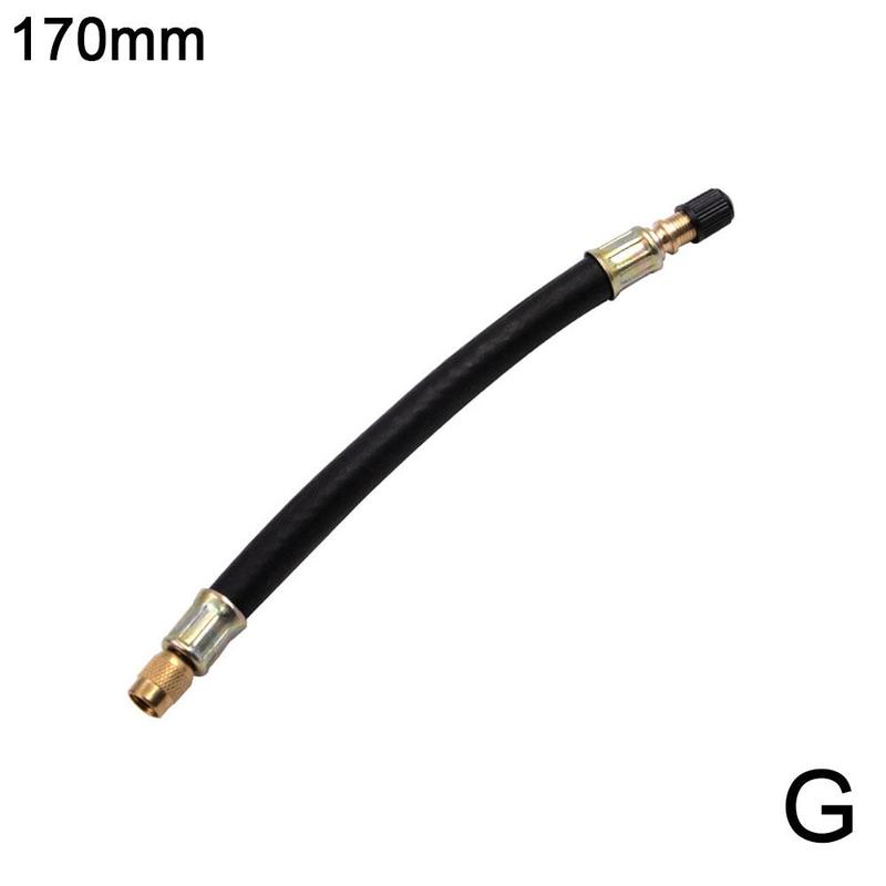 Opblaasbare Buis Verlengstuk Diverse Gevlochten Flexibele Slang Ventiel Rubber Slang Staaldraad Auto Wielen Band Ventiel Adapter: G