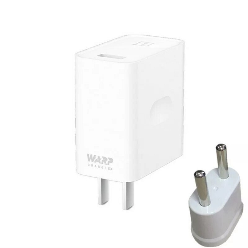 Original OnePlus 7T Warp Ladung Power Adapter Warp 30W EU Ladegerät EU Ladegerät nylon Kabel Quick Charge 30W Für OnePlus 7 7Pro