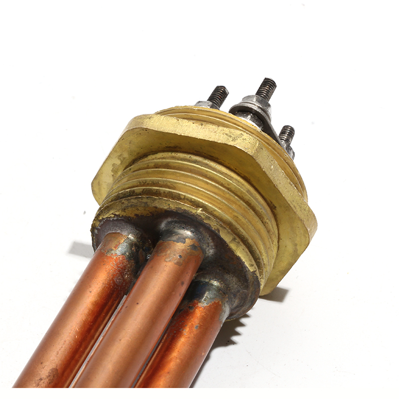 Heating Element Electric Water Heater Parts Copper DN25 (1&amp;quot;) Thread 3KW/6KW/9KW/12KW 220V 200mm/250mm/300mm/350mm