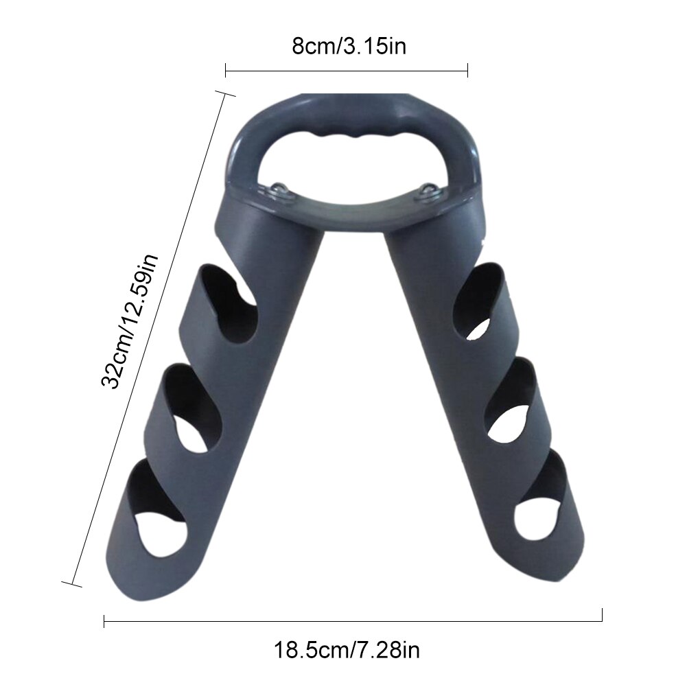 3-Layer Halter Bracket Praktische Halter Dispaly Rack Fitness Apparatuur Accessoires Halter Opslag Stand Voor Home Gym