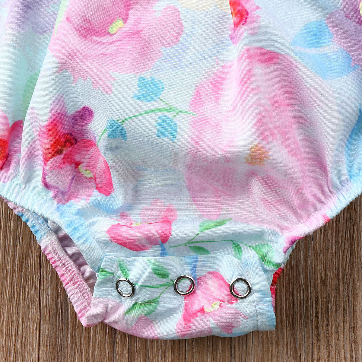 0 to 2y nyfødte babypiger printrabbit patchwork blonder beachwearjumpsuit bodysuit sportstøj spædbarn + venda outfits sæt