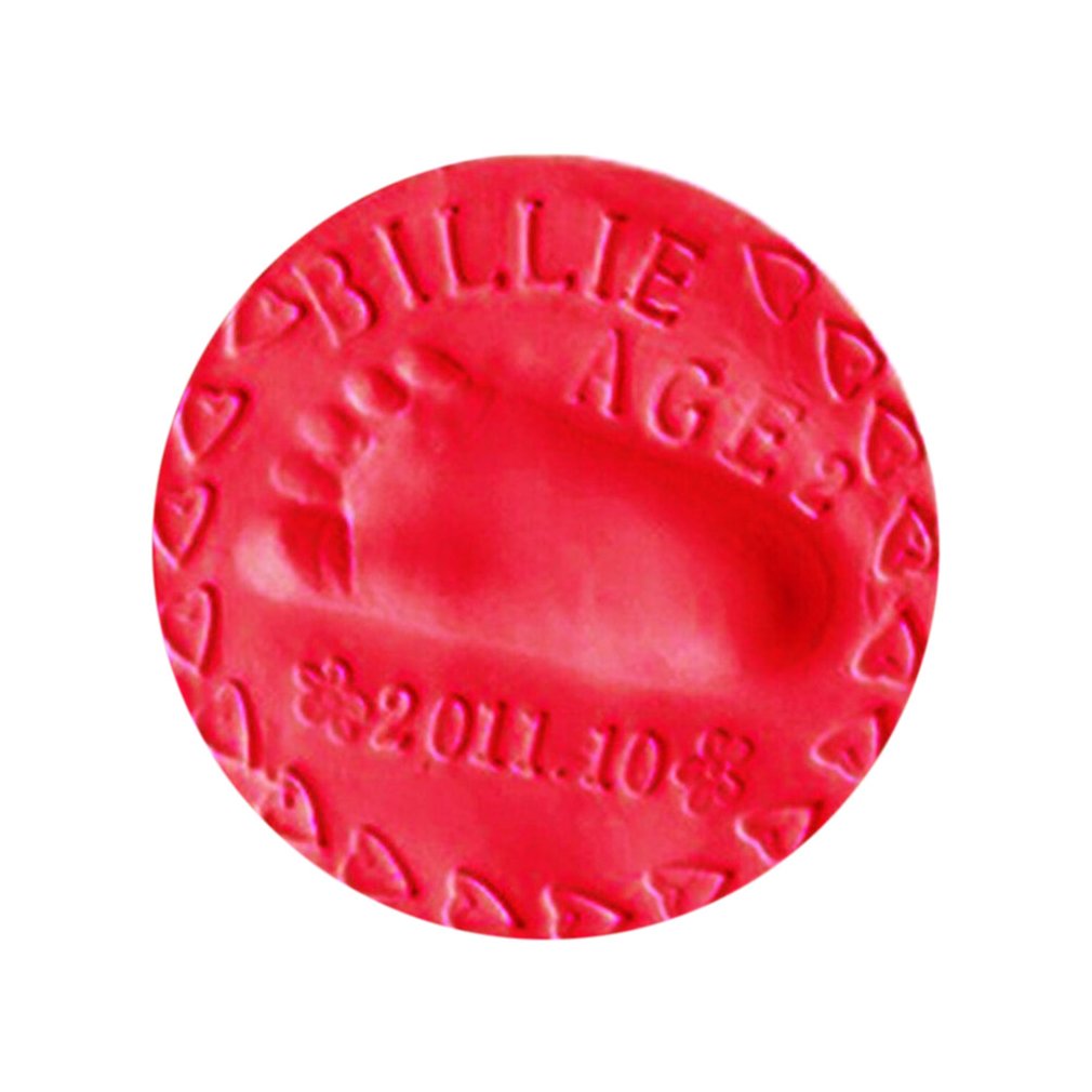 Baby Handprint Mud Hand And Foot Prints Hand And Foot Mud Baby Handprint Business Handprint Ultralight Clay